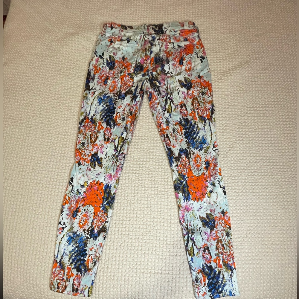 7 For All Mankind Printed Pants